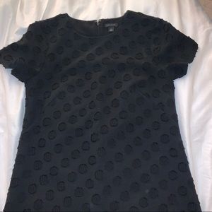 Ann Taylor Black Polka Dot Dress